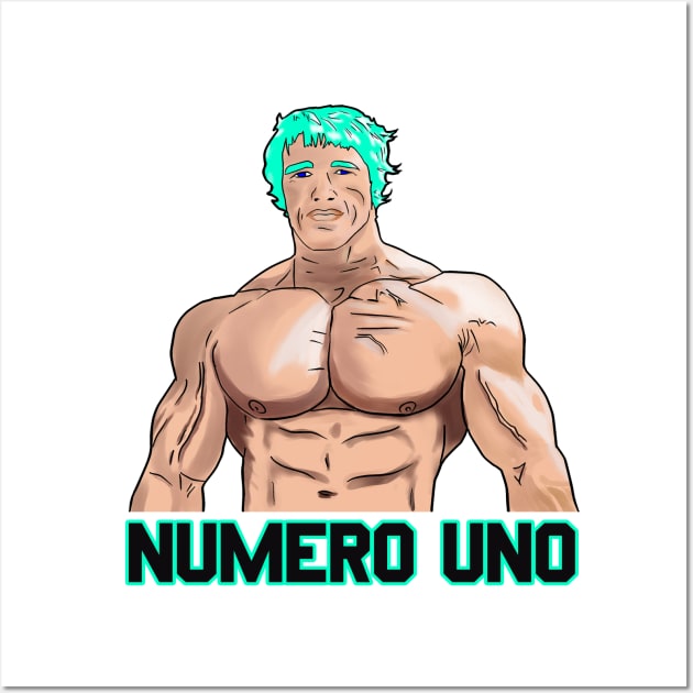 ARNIE NUMERO UNO Wall Art by wan_gainz